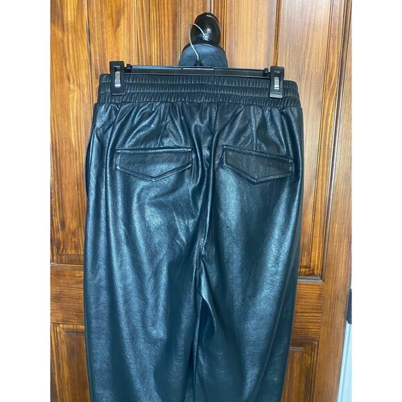 NWT N:Philanthropy Luna Faux Leather Jogger Pants Size M (Retail $110) - Picture 4 of 5
